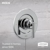 image:imageMoen Gibson Chrome Pressure Balancing EcoPerformance Showerhead Shower Handle and Tub Spout PosiTemp Valve Required T2903EPChrome