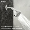 image:imageMoen Gibson Chrome Pressure Balancing EcoPerformance Showerhead Shower Handle and Tub Spout PosiTemp Valve Required T2903EPChrome