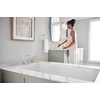 image:imageMoen Gibson TwoHandle Deck Mounted Modern Roman Tub Faucet Valve Required Matte Black T961BLChrome