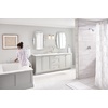 image:imageMoen Gibson TwoHandle Deck Mounted Modern Roman Tub Faucet Valve Required Matte Black T961BLChrome