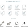 image:imageMoen Hydro Energetix Chrome High Pressure Shower Head with Handheld Sprayer Featuring 8 Spray Settings 200H0