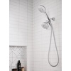 image:imageMoen Hydro Energetix High Pressure Dual Shower Head with Handheld Spray Combo 8 Shower Head Spray Settings Chrome Finish 200C0