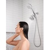image:imageMoen Hydro Energetix High Pressure Dual Shower Head with Handheld Spray Combo 8 Shower Head Spray Settings Chrome Finish 200C0