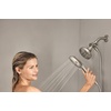 image:imageMoen Hydro Energetix High Pressure Dual Shower Head with Handheld Spray Combo Spot Resist Brushed Nickel Finish 200C0SRN