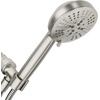 image:imageMoen Hydro Energetix High Pressure Shower Head with Handheld Sprayer 8 Handheld Shower Head Spray Settings Spot Resist Brushed Nickel Finish 200H0SRNSpot Resist Brushed Nickel