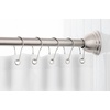image:imageMoen MDN2170CH Magnetix 60inch Curved Adjustable Single Shower Curtain Rod ChromeBrushed Nickel