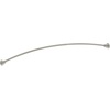 image:imageMoen MDN2170CH Magnetix 60inch Curved Adjustable Single Shower Curtain Rod ChromeBrushed Nickel