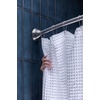 image:imageMoen MDN2170CH Magnetix 60inch Curved Adjustable Single Shower Curtain Rod ChromeBrushed Nickel