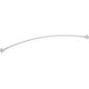 image:imageMoen MDN2170CH Magnetix 60inch Curved Adjustable Single Shower Curtain Rod ChromeChrome