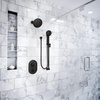 image:imageMoen Matte Black 5Function Massaging Handshower with Toggle Pause Includes 30Inch Slide Bar and 69Inch Hose 3670EPBLMatte Black