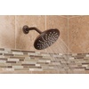 image:imageMoen Matte Black 8Inch Wide Fixed Rainshower Rain Showerhead for Tub and Shower 6345BLOil Rubbed Bronze