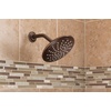 image:imageMoen Matte Black 8Inch Wide Fixed Rainshower Rain Showerhead for Tub and Shower 6345BLOil Rubbed Bronze