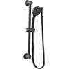 image:imageMoen Matte Black EcoPerformance 4Spray Pattern Detachable Handheld Showerhead with 69InchLong Hose and 30Inch Slide Bar 3669EPBLMatte Black