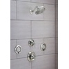image:imageMoen Mosaic Brushed Nickel TwoFunction 325Inch Diameter Head Body Spray Valve Required TS1422BN
