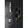 image:imageMoen N207C0CH Spa Shower including Rainshower Handshower and Magnetic Dock ChromeWhiteChromeWhite