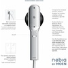 image:imageMoen N207H0BLC Spa Shower Handheld Matte BlackChrome