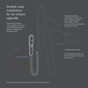 image:imageMoen N207H0BLC Spa Shower Handheld Matte BlackChrome