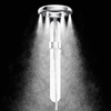 image:imageMoen N207R0BL Spa Shower Rainshower Matte BlackSpot Resist Brushed Nickel