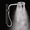 image:imageMoen N207R0BL Spa Shower Rainshower Matte BlackSpot Resist Brushed Nickel