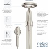 image:imageMoen N214C0SRN Spa Shower including Rainshower Handshower and Magnetic Dock Spot Resist Brushed Nickel