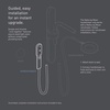image:imageMoen N214H0CH Spa Handshower ChromeWhitePack of 1