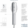 image:imageMoen N214H0CH Spa Handshower ChromeWhitePack of 1