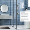 image:imageMoen N214R0BLC Spa Shower Rainshower Matte BlackChromeMatte BlackChrome