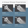 image:imageMoen N400R0CH Quattro Rainshower Showerhead with Four Unique Shower Experiences Chrome
