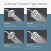 image:imageMoen N400R0CH Quattro Rainshower Showerhead with Four Unique Shower Experiences Chrome