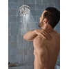 image:imageMoen N400R0CH Quattro Rainshower Showerhead with Four Unique Shower Experiences Chrome
