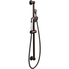 image:imageMoen S12107EPNL Weymouth Traditional EcoPerformance Handshower Handheld Shower with 30Inch Slide Bar and 69Inch Metal Hose Polished NickelOil Rubbed Bronze