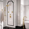 image:imageMoen S44507BG Colinet OneHandle Traditional Freestanding Floor Mount Tub Filler with Handshower Brushed GoldBrushed Gold