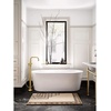 image:imageMoen S44507BG Colinet OneHandle Traditional Freestanding Floor Mount Tub Filler with Handshower Brushed GoldMatte Black