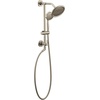 image:imageMoen S6310ORB ExactTemp 7 Single Function Rainshower Showerhead with Immersion Technology at 25 GPM Flow Rate Oil Rubbed BronzeBrushed Nickel
