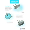 image:imageMoen S6320EPBN Velocity EcoPerformance TwoFunction Rain Shower Shower Head with Immersion Technology 8Inch Brushed NickelOil Rubbed Bronze