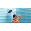 image:imageMoen S6320EPBN Velocity EcoPerformance TwoFunction Rain Shower Shower Head with Immersion Technology 8Inch Brushed NickelOil Rubbed Bronze
