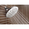 image:imageMoen S6360 8 SingleFunction Rainshower Showerhead with Immersion Technology at 25 GPM Flow Rate ChromeChrome