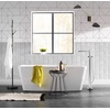 image:imageMoen S905BN 90 Degree OneHandle Freestanding Floor Mount Tub Filler with Handshower Brushed NickelChrome
