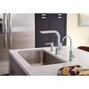 image:imageMoen Spot Resist Stainless Modern Deck Mounted Kitchen Soap Dispenser with AbovetheSink Refillable Bottle S3947SRSChrome