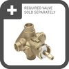 image:imageMoen T2113ORB Kingsley PosiTemp Tub and Shower Trim Kit without Valve Oil Rubbed BronzeBrushed Nickel