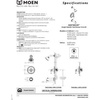 image:imageMoen T2182BN Dartmoor PosiTemp shower only Brushed Nickel 1Brushed Nickel