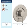 image:imageMoen T2191BG Align Shower Trim Valve Required Brushed GoldBrushed Nickel