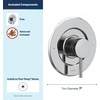 image:imageMoen T2191BG Align Shower Trim Valve Required Brushed GoldChrome