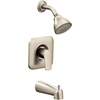 image:imageMoen T2813EPBN Rizon PosiTemp EcoPerformance Tub and Shower Trim Valve Required Brushed NickelBrushed Nickel