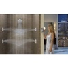 image:imageMoen TS1320BN Mosaic Square SingleFunction Body Spray Valve Required Brushed NickelChrome
