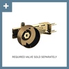 image:imageMoen TS1322BG Mosaic Mosaic Round SingleFunction Body Spray Valve Required Brushed GoldBrushed Gold