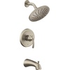 image:imageMoen UT2843EPBN Glyde MCORE 2Series 1Handle Tub and Shower Trim Kit Valve Required Brushed NickelBrushed Nickel