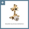 image:imageMoen UT3322 Belfield MCORE 3Series 2Handle Shower Trim with Integrated Transfer Valve Valve Required ChromeMatte Black