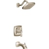 image:imageMoen UT3693EPORB Voss MCORE 3Series 1Handle EcoPerformance Tub and Shower Trim Kit Valve Required Oil Rubbed BronzePolished Nickel