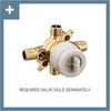 image:imageMoen UTS244203EPBN Colinet MCORE 2Series 1Handle Tub and Shower Trim Kit Valve Required Brushed NickelBrushed Nickel